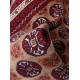 Dywan Afganistan Bashiri Turkmeński geometryczny tekke oryginalny 100% wełniany najwyższa jakość 200x300cm
