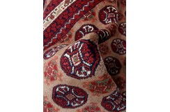 Turkmeńskoi etniczny wełniany dywan afgański Bashiri 200x300cm