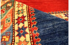 Kolorowy dywan Kazak tkany ręcznie przez Nomadów 200x250cm