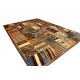 Dywan Afganistan modern abstrakcyjny oryginalny 100% wełniany ręcznie tkany 220x305cm