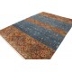 Dywan Ziegler Arijana Shaal 100% wełna kamienowana ręcznie tkany luksusowy 200x300cm kolorowy w pasy