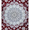 Ręcznie tkany dywan Nain 9la Habibian z Iranu 200x300cm czerwony