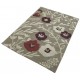 Kolorowy designerski dywan w kwiaty 100% wełniany 120x180cm Indie 2cm gruby
