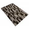 100% wełna gruby dywan z Indii 120x170cm kolorowy design 3D