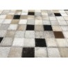 Skórzany dywan FLOOR INNOVATION 140x200cm ze skóry bydęcej patchwork