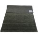 Gładki 100% wełniany dywan Gabbeh Handloom szary 160x230cm bez wzorów