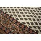 Wełniany ręcznie tkany chodnik Mir z Indii 70x270cm orientalny beżowy brązowy