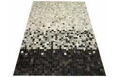 Skórzany dywan FLOOR INNOVATION 140x200cm ze skóry bydęcej patchwork