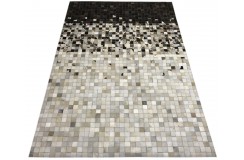 Skórzany dywan FLOOR INNOVATION 140x200cm ze skóry bydęcej patchwork