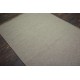 Gładki janobrązowy dywan dwustronny ręcznie tkany - kilim 140x200 HIT II gatunek