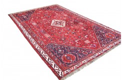 Bogaty perski dywan Shiraz z Iranu ok 2x3m tradycyjny czerwony