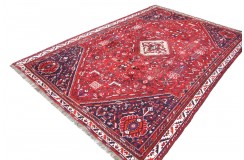 Bogaty perski dywan Shiraz z Iranu ok 2x3m tradycyjny czerwony