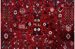 Bogaty perski dywan Shiraz z Iranu ok 2x3m tradycyjny czerwony
