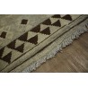 Szary dywan kilim rustykalny 150x200cm Chobi 100% wełna vintage design nomadyczny Afganistan