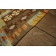 Kaudani rustykalny dywan kilim z Afganistanu 100% wełna VINTAGE 150x200cm piękne połączenie kolorów
