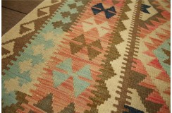 Etniczny kilim Vintage z Afganistanu dziłeło uzbeków Kaudani 200x300cm