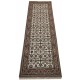 Wełniany ręcznie tkany dywan Herati z Indii 80x250cm orientalny beżowy