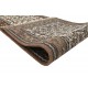 Wełniany ręcznie tkany dywan Herati z Indii 80x250cm orientalny beżowy