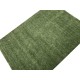 Gładki 100% wełniany dywan Gabbeh Handloom zielony 170x240cm bez wzorów
