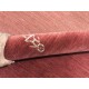 Gładki 100% wełniany dywan Gabbeh Lori Handloom rdzawy 170x240cm etniczne rustykalne wzory