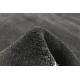 Gładki 100% wełniany dywan Gabbeh Lori Handloom czarny 170x240cm etniczne wzory