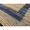 Dwustronny płasko tkany dywan kilim Hindi ręczny 120x180cm niebieski