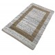 Dwustronny płasko tkany dywan kilim brązowo beżowy dywan Hindi 90x160cm