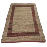 Dwustronny płasko tkany dywan kilim Hindi ręczny 70x140cm czerwony