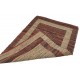 Dwustronny płasko tkany dywan kilim czerwony dywan Hindi 70x140cm