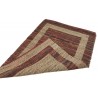 Dwustronny płasko tkany dywan kilim Hindi ręczny 70x140cm czerwony