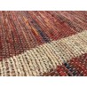 Dwustronny płasko tkany dywan kilim Hindi ręczny 70x140cm czerwony
