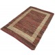 Dwustronny płasko tkany dywan kilim czerwony dywan Hindi 170x240cm