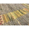 Dwustronny płasko tkany dywan kilim Hindi ręczny 170x240cm żółty