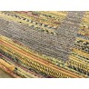 Dwustronny płasko tkany dywan kilim Hindi ręczny 120x180cm żółty