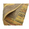Dwustronny płasko tkany dywan kilim Hindi ręczny 120x180cm żółty