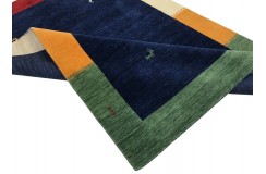 100% wełna dywan loribaft gabbeh z indii luksusowy 140x200