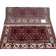 Wełniany ręcznie tkany dywan Herati z Indii 120x180cm orientalny czerwony