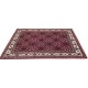 Wełniany ręcznie tkany dywan Herati z Indii 120x180cm orientalny czerwony