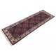 Wełniany ręcznie tkany dywan Herati z Indii 80x400cm orientalny czerwony chodnik