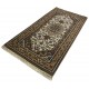 Wełniany ręcznie tkany dywan Bidjar Herati z Indii 90x160cm orientalny beżowy