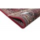 Wełniany ręcznie tkany dywan Bidjar Herati z Indii 90x160cm orientalny czerwony
