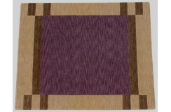 100% wełna gruby dywan Gabbeh Indie Luksusowy 200x250cm fioletowy