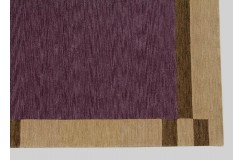 100% wełna gruby dywan Gabbeh Indie Luksusowy 200x250cm fioletowy