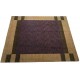 Fioletowy delikatnie zdobiony dywan gabbeh 200x250cm wełna argentyńska piękny wzór