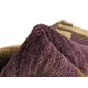 Fioletowy delikatnie zdobiony dywan gabbeh 200x250cm wełna argentyńska piękny wzór