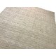 Beżowy dwupoziomowy dywan Gabbeh Handloom Indie 300x300cm 100% wełniany