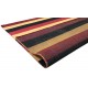 Salonowy dywan gabbeh 200x300cm wełna argentyńska w kolorowe pasy