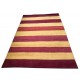 Salonowy dywan gabbeh 200x300cm wełna argentyńska w kolorowe pasy