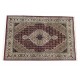 Ręcznie tkany dywan Tebriz Mahi 100% wełna 120x180cm Indie piękny perski wzór klasyczny