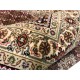 Ręcznie tkany dywan Tebriz Mahi 100% wełna 120x180cm Indie piękny perski wzór klasyczny